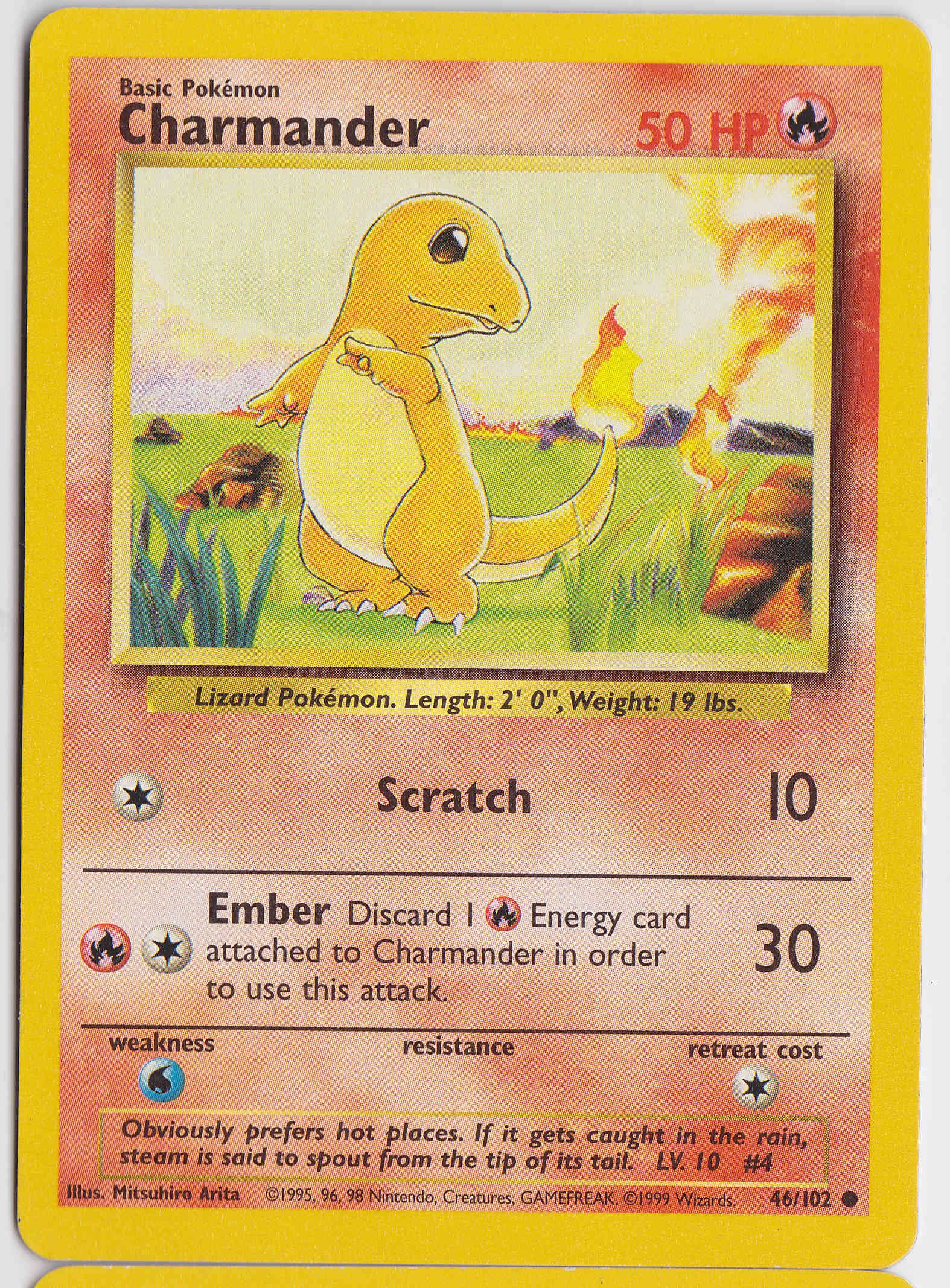 【ARS AU 真贋鑑定】英語版ヒトカゲ Charmander 46/102 Amazon.co.jp: Pokemon Base Set Common Card #46/102 Charmander